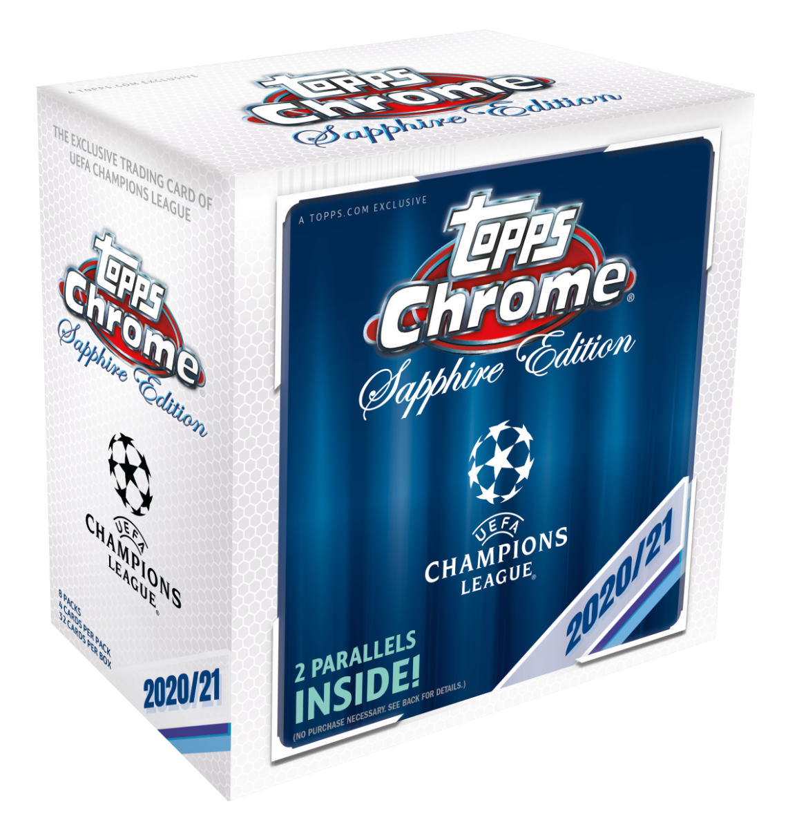 2020/21 Topps UEFA Champions League Chrome Sapphire Edition