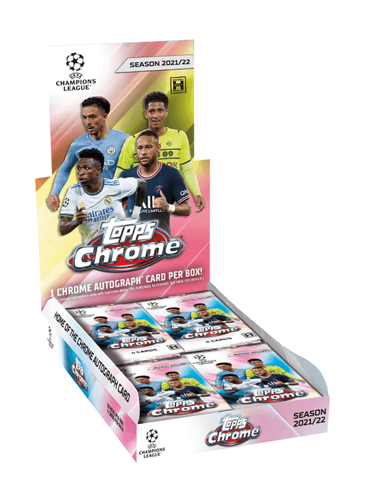 2021-22 Topps Chrome Uefa Hobby Box