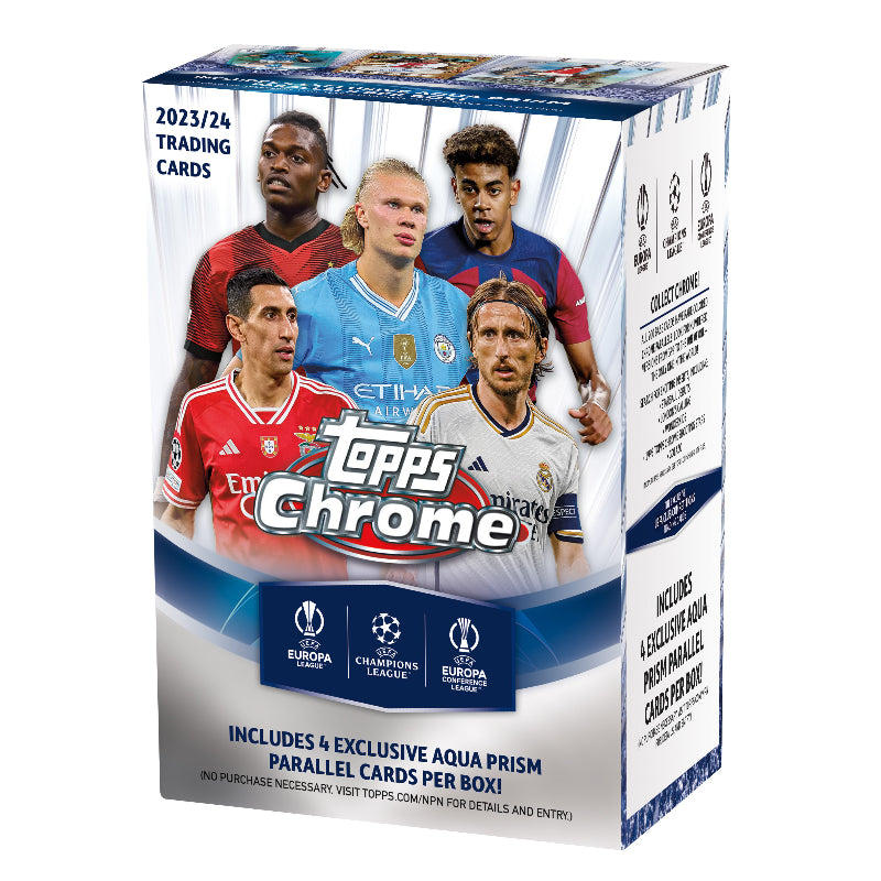 2023-24 Topps Chrome Uefa Blaster Box